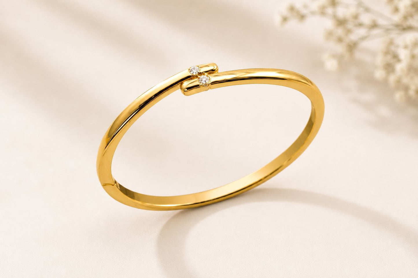 Minimal Gold-Plated Bangle