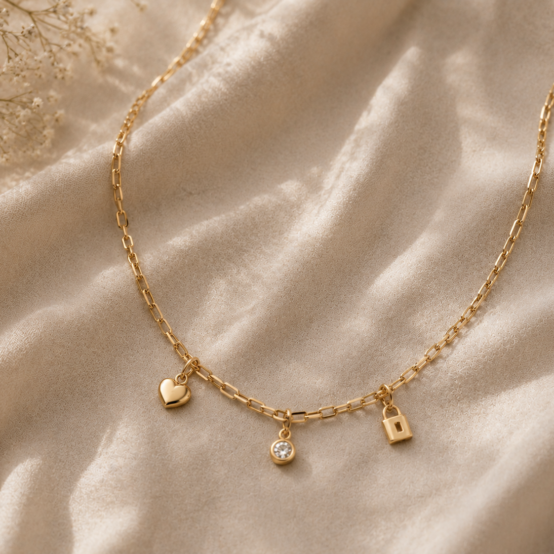 Charm Link Necklace