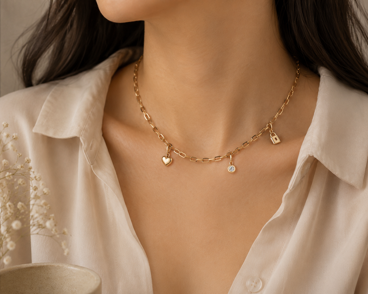 Charm Link Necklace