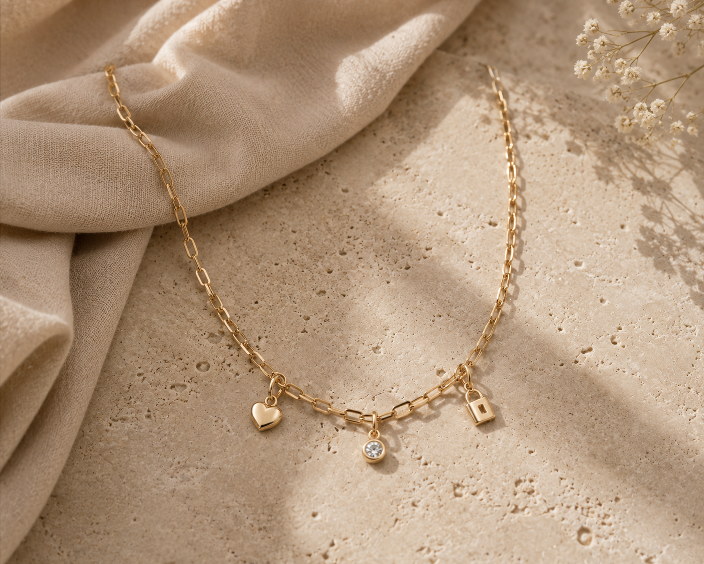 Charm Link Necklace