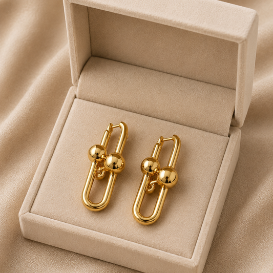 Celeste Link Earrings