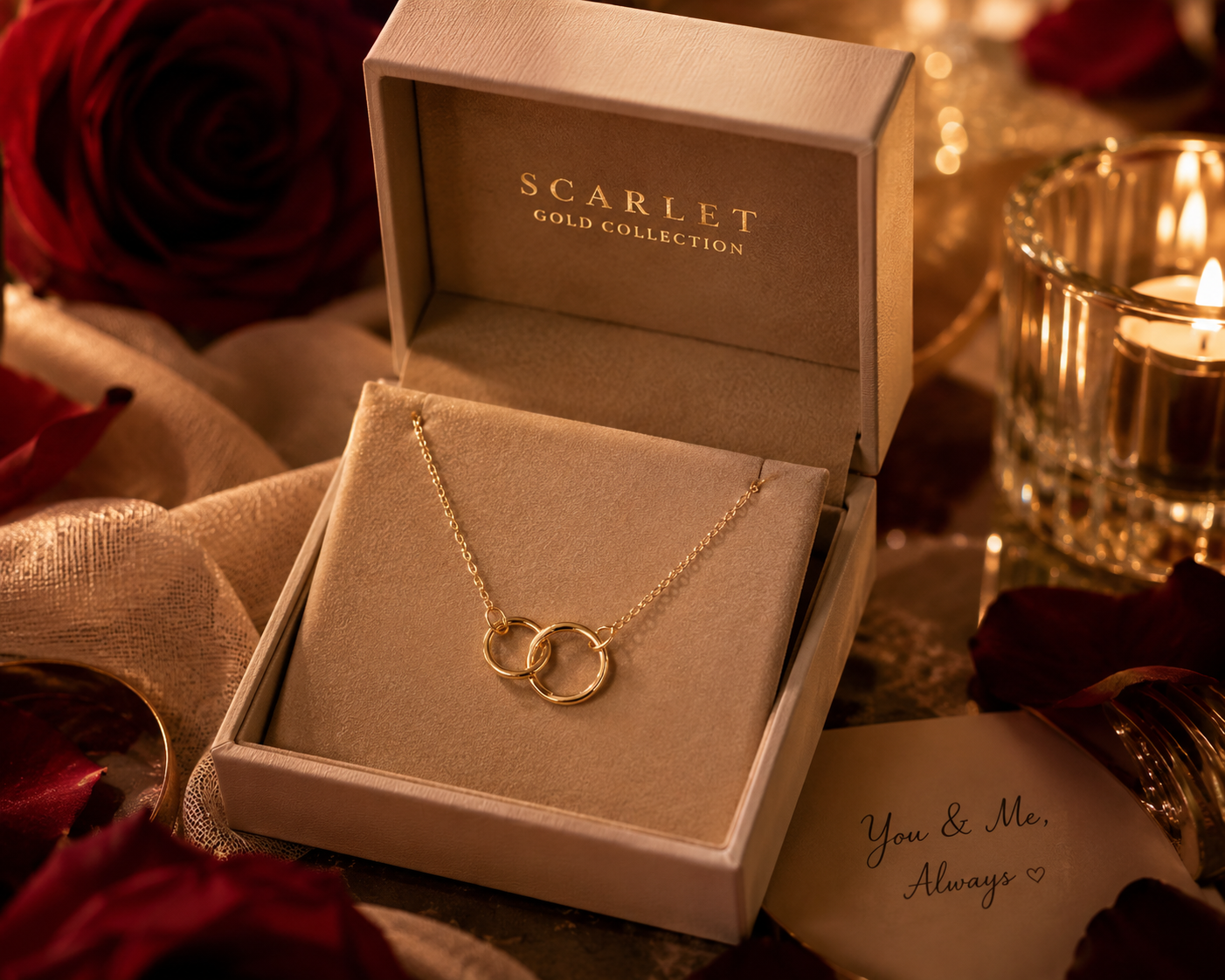 Eternal Bond Interlocking Necklace