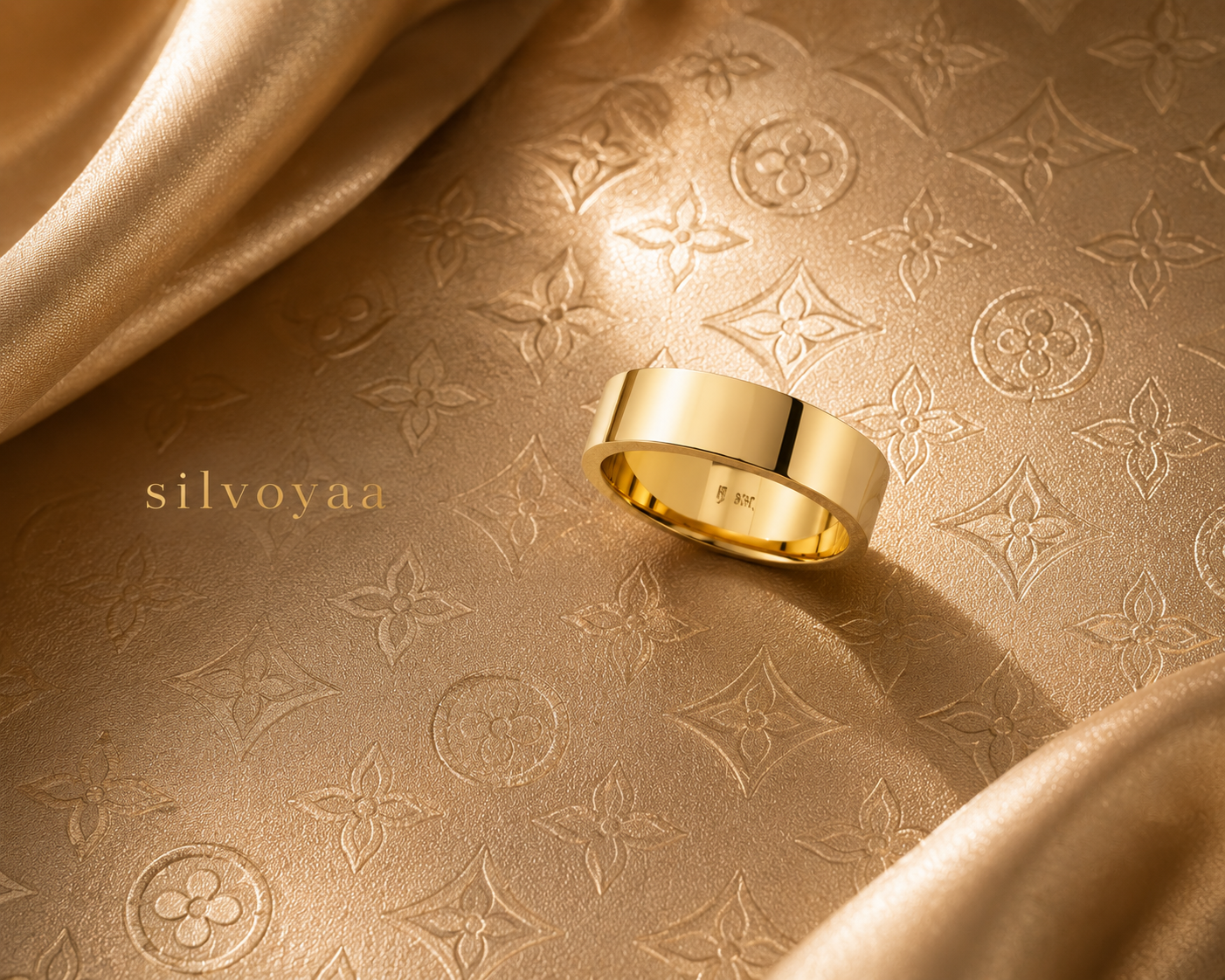 Classic Gold Statement Ring
